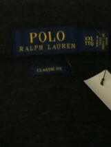 POLO RALPH LAUREN◆CLASSIC FIT/クラシックフィット/ビッグサイズ/ポロシャツ/XXL/コットン/GRY/無地_画像3