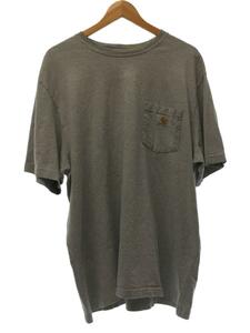 Carhartt◆Tシャツ/XL/コットン/GRY/無地