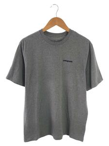 patagonia◆Tシャツ/半袖/M/コットン/グレー/プリント/STY38504SP21