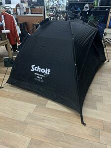 Schott*LOGO TENT/ tent / dome /1~2 person for /BLK/ Biker tent 