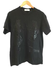 TOGA VIRILIS TOGA ARCHIVES◆Tシャツ/46/コットン/BLK/TV82-JK322