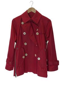 sacai*do King Short trench coat /1/ cotton /RED/ plain /20-05001