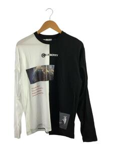 BURBERRY* long sleeve T shirt /XS/ cotton / multicolor / print /8024736