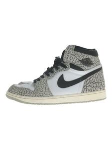 NIKE◆Air Jordan 1 High OG White Cement/29.5cm/GRY/DZ5485-052