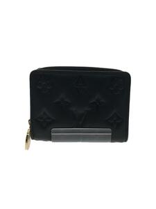 LOUIS VUITTON◆2つ折り財布/レザー/BLK/レディース/M81599