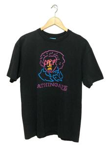 A BATHING APE◆Tシャツ/L/コットン/BLK