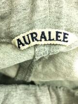 AURALEE◆STAND-UP EASY PANTS/ボトム/3/コットン/GRY/無地/AL5SPT003-SUP_画像5