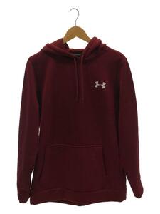 UNDER ARMOUR◆パーカー/M/ポリエステル/RED/スウェット/レッド/トップス