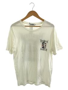 HYSTERIC GLAMOUR◆Tシャツ/L/コットン/WHT/4CT-5733