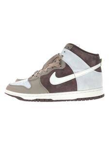 NIKE◆DUNK HIGH RETRO PREMIUM_ダンク ハイ レトロ プレミアム/28.5cm/BRW/スウェード