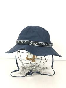 THE NORTH FACE◆Letterd Hat/ハット/S/ナイロン/ネイビー/レディース/NN01911/サファリ