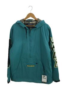 BURTON◆M AG CHAINLINK ANK/マウンテンパーカ/XL/ポリエステル/BLU/タグ付き