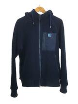 HELLY HANSEN◆FIBER PILE THERMO HOODIE/フリースジャケット/XL/ポリエステル/ネイビ/HOE51254_画像1