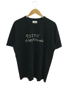 TACOMA FUJI RECORDS/Tシャツ/XL/コットン/ブラック/プリント