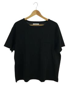 THEE◆Tシャツ/FREE/コットン/BLK/無地