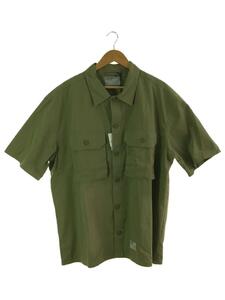 Carhartt◆S/S HARVEY SHIRT/半袖シャツ/XL/コットン/グリーン/