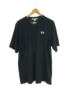 Y-3◆Tシャツ/L/コットン/BLK