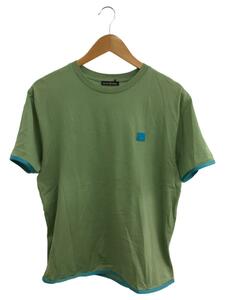 Acne Studios(Acne)◆クルーネックTシャツ/フェイスパッチ/ファーングリーン/S/コットン/GRN/FA-UX-TUHI000016