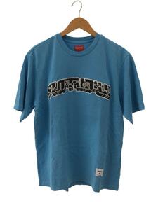 Supreme◆Block Arc S/S Top/Tシャツ/S/コットン/BLU