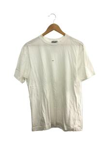 SEQUEL◆Tシャツ/M/コットン/WHT/スモールロゴT/少々襟汚れ有り