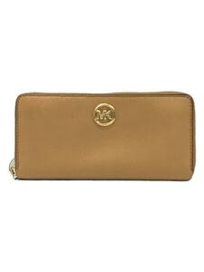 MICHAEL KORS◆長財布/-/CML/無地/レディース/35H3GTVZ3L