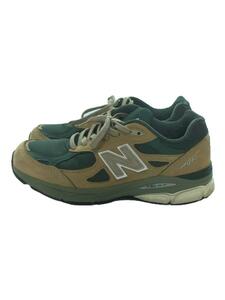 NEW BALANCE◆ローカットスニーカー/26cm/BEG/スウェード/M990WG3/Made in USA 990 v3 WG3