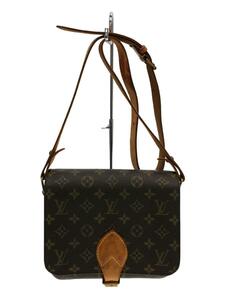 LOUIS VUITTON◆カルトシエール22_モノグラム_BRW/PVC/BRW