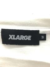 X-LARGE◆長袖Tシャツ/M/コットン/WHT/101202011011_画像3