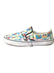 VANS◆Slip-On Los Loteria/スリッポン/ローカットスニーカー/29cm/ブルー/721454