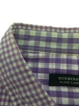 BURBERRY BLACK LABEL◆長袖シャツ/3/コットン/PUP/チェック_画像7