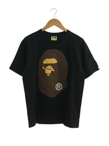 A BATHING APE◆Tシャツ/L/コットン/BLK/プリント/001TE1801003M