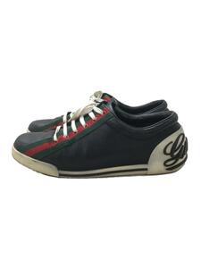 GUCCI◆ローカットスニーカー/39.5/BLK/レザー/157499