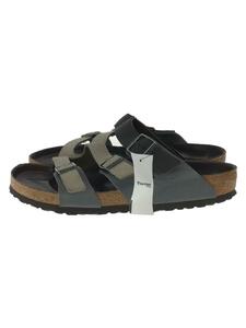 BIRKENSTOCK◆サンダル/43/BRW/レザー