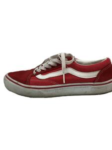 VANS◆ローカットスニーカー/24cm/RED/スウェード/v36cl+