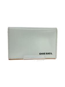 DIESEL◆カードケース/レザー/WHT/メンズ/X06152