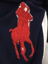 POLO RALPH LAUREN◆ポロシャツ/-/コットン/NVY/無地_画像8