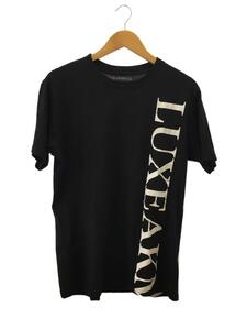 LUXE AKMPLUS/Tシャツ/XL/コットン/BLK