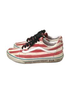 VANS◆ウォーリー/使用感有/ローカットスニーカー/27.5cm/RED/721356