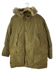 Woolrich◆ダウンジャケット/-/コットン/KHK/コヨーテ/白タグ/ARCTIC PARKA