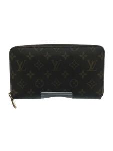 LOUIS VUITTON◆ジッピー・オーガナイザー_モノグラム_BRW/PVC/BRW/レディース/M60002