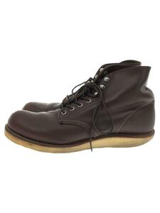 RED WING◆レースアップブーツ/26.5cm/BRW/レザー