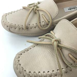 Clarks◆シューズ/23cm/BEGの画像8