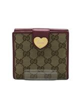 GUCCI◆2つ折り財布/キャンバス/BRD/総柄/レディース/203549_画像1