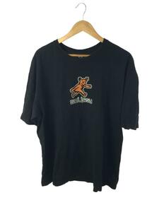 STUSSY◆Tシャツ/XL/コットン/BLK