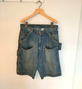 マスターピース　masterpiece　HECTIC デニム　ショートパンツ　ペインター DENIM