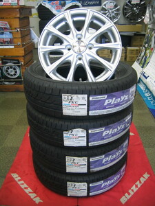 ブリヂストン 低燃費 長持ち タイヤ プレイズ PX-C PXC 175/65R14 175/65-14 ＆ アルミホイール 新品 4本 即納 送料無料 デミオ、キューブ