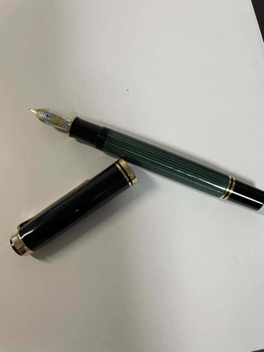 Yahoo!オークション -「pelikan ペリカン 万年筆 スーベレーン m800 緑