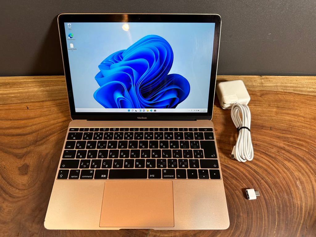 最上位充放電1回」Apple MacBook Retina 12inch 2017/CPUi7 1.4GHZ