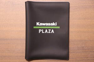 美品！KAWASAKI PLAZA 車検証入れ 中古　カワサキプラザ 書類入れ（ Z900RS W800 ）