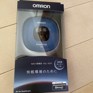 オムロン OMRON ねむり ねむり時間時計　HSL-004T 中古　眠り時間　時計